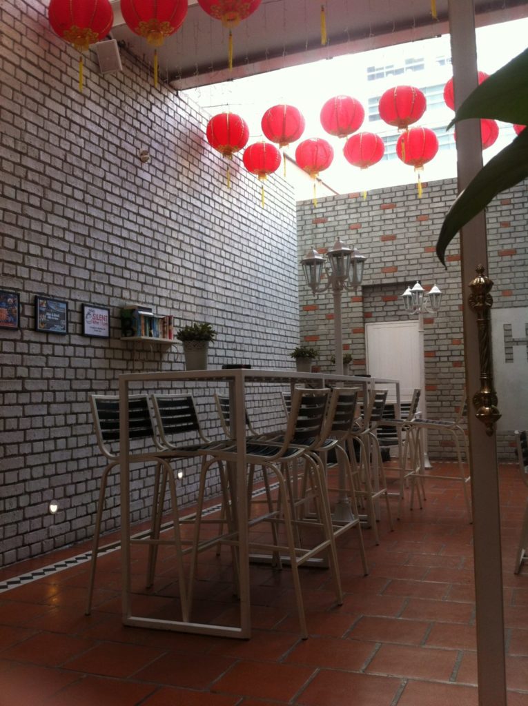 Innenhof Reggae Mansion KL