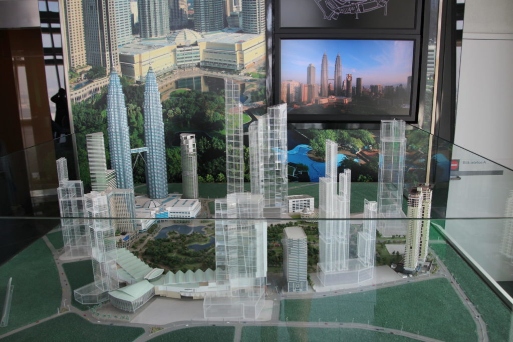 Petronas Towers Miniatur