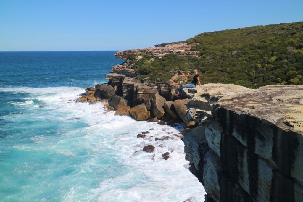 Cliff in Bundeena