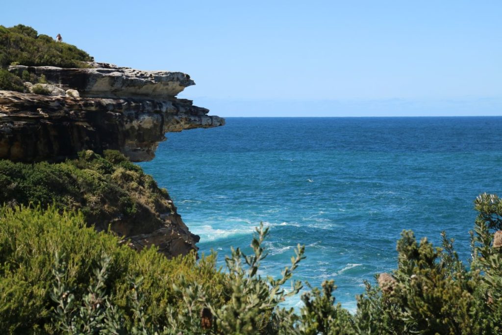 Felsenvorsprung im Royal National Park