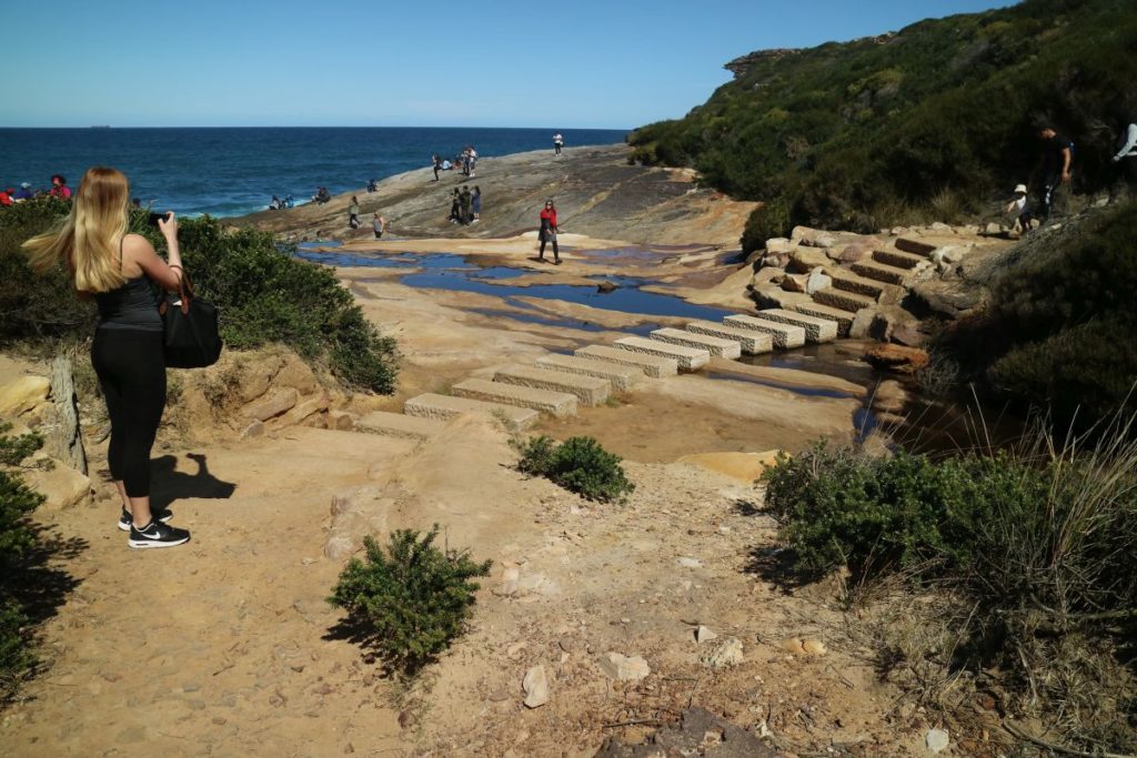 Plateau kurz vor dem Wedding Cake Rock